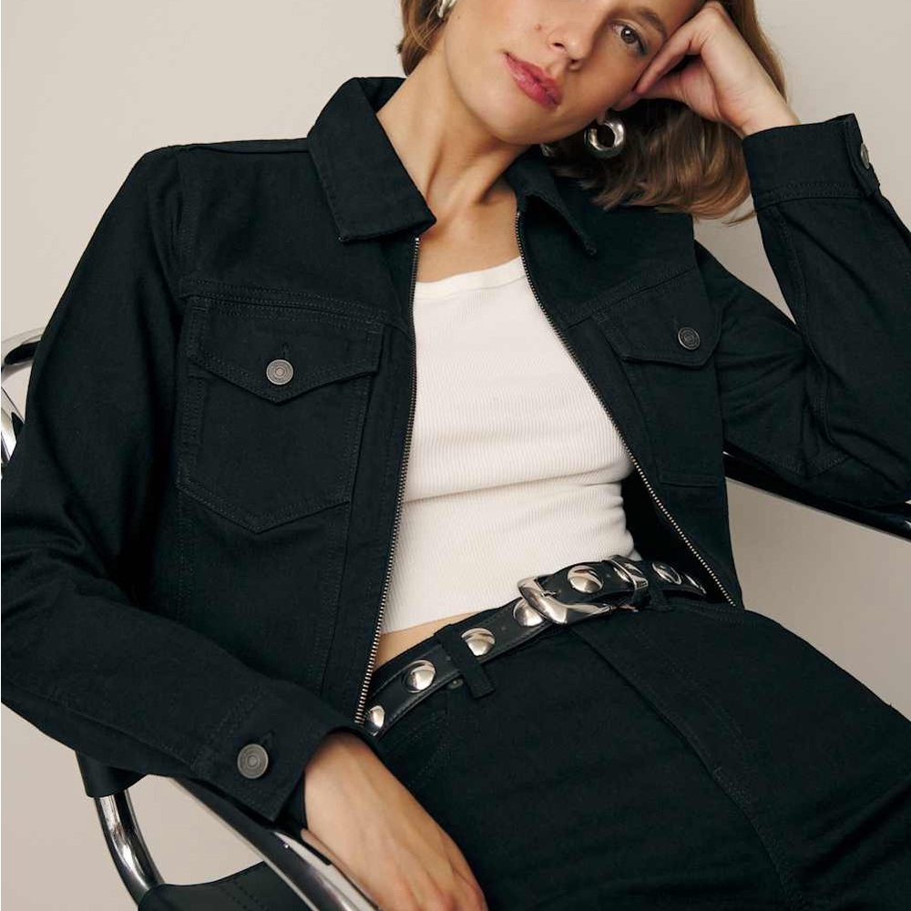 Reformation Romy Denim Jacket - Picture 2 of 8